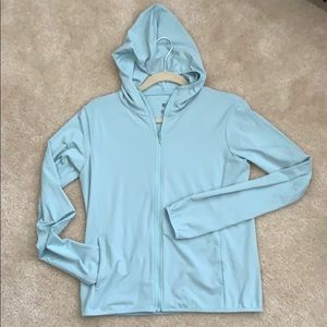 Uniqlo AIRism Mesh Full-Zip Hoodie, Size S